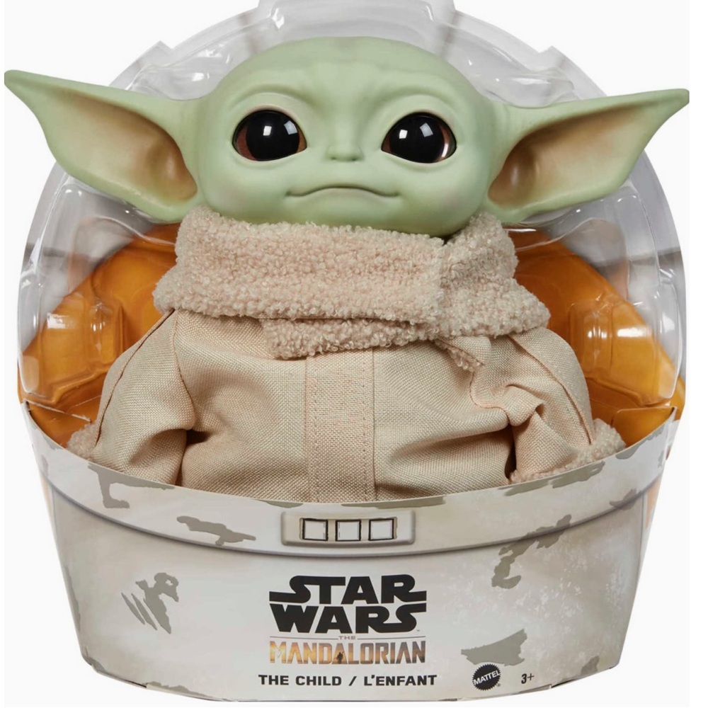 1st RELEASE 2020 Mattel Star Wars The Mandalorian The Child Plush Toy(Soft Body)